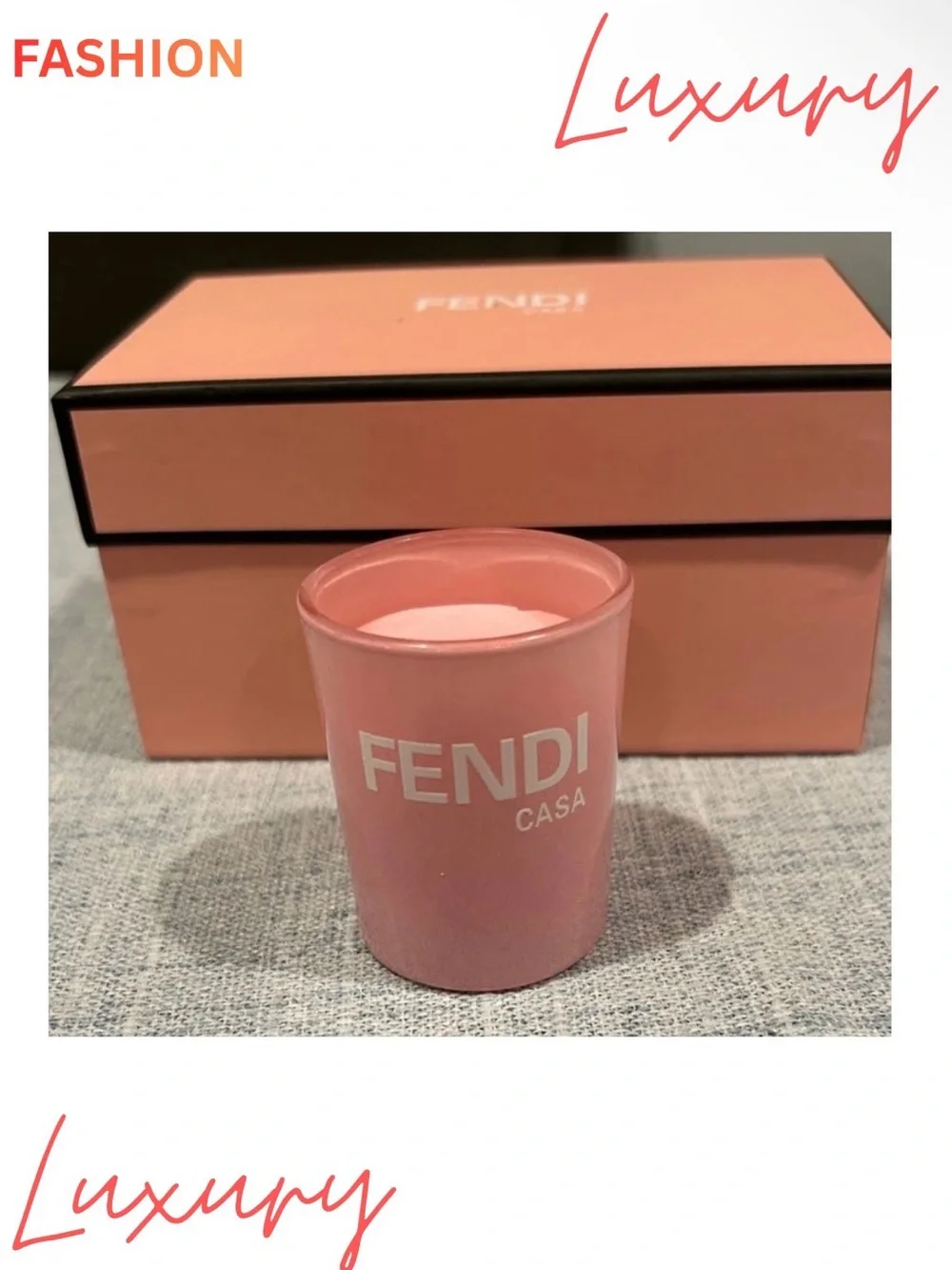CANDLE SET: 2 Piece Casa Pink, NIB